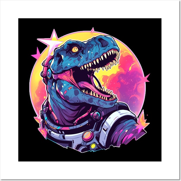 space dino Wall Art by piratesnow